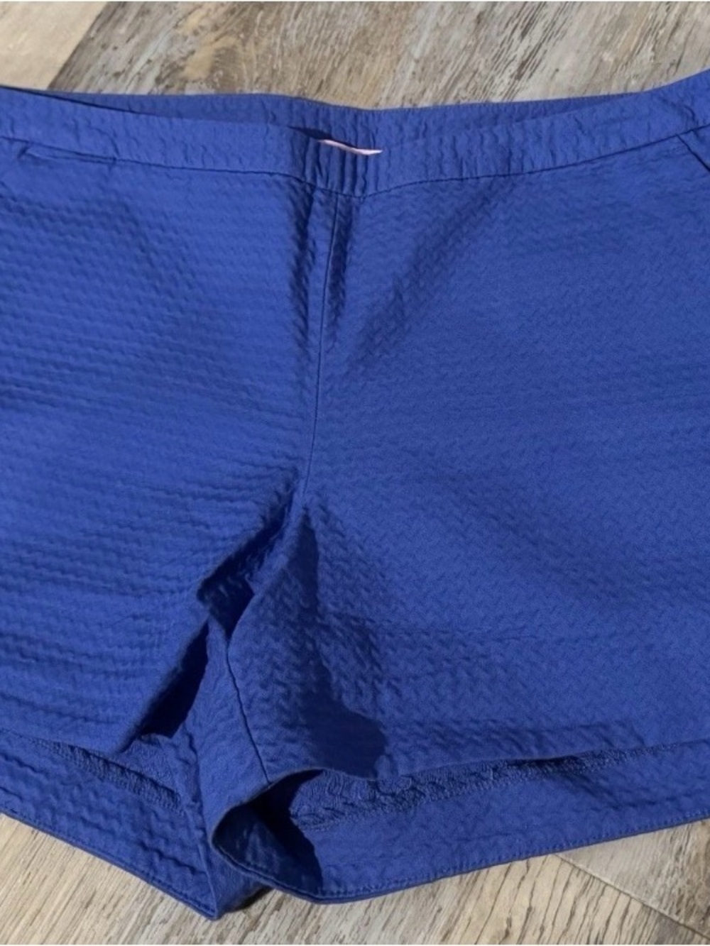 Lilly Pulitzer Royal Blue Textured Shorts